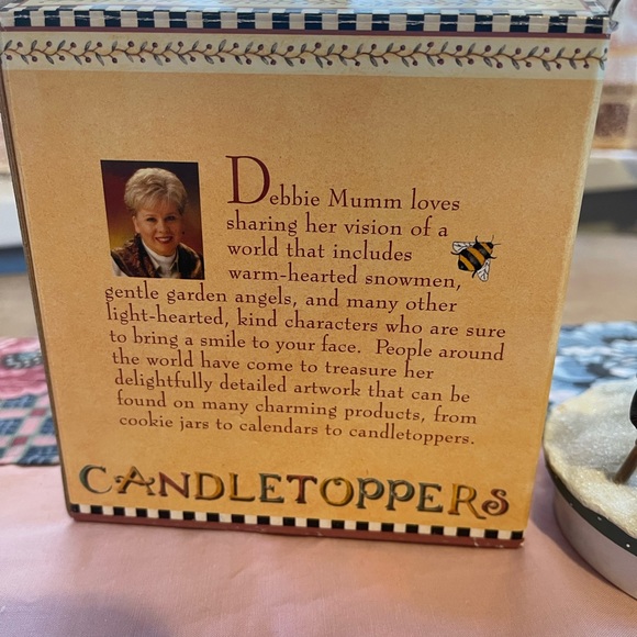 Candletopper Snowman Makeover #8001 Debbie Mumm Collection - Picture 6 of 9